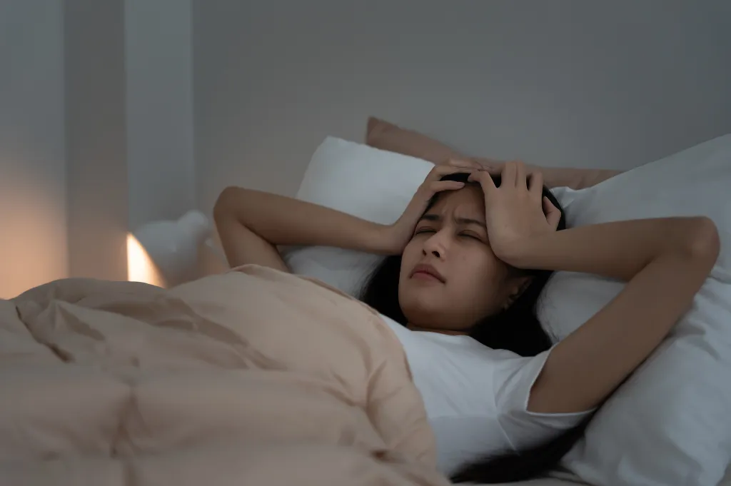 Sleepless mother